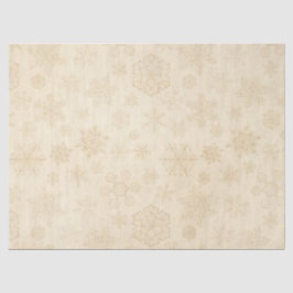 雪素朴片ヴィンテージ冬褐色 薄葉紙