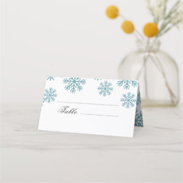 雪結婚片 プレイスカード