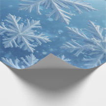 雪結晶の包み紙