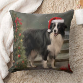 雪縁どの中で飼い犬 クッション (ブランケット)