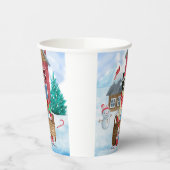 雪縁どの中のコリードッグ 紙コップ (左)