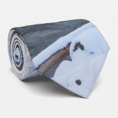 雪美しいジェームズリバーネックタイ ネクタイ (ロール)