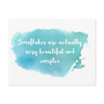 雪自由主義の片はがき