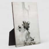 雪舟東洋羽邦 – 山水景観 フォトプラーク (側面)