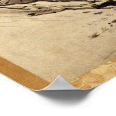 雪舟東洋風景四季 – 秋 ポスター (角)