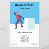 雪花山 チラシ (正面)