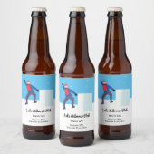 雪花山 ビールラベル (ボトル)