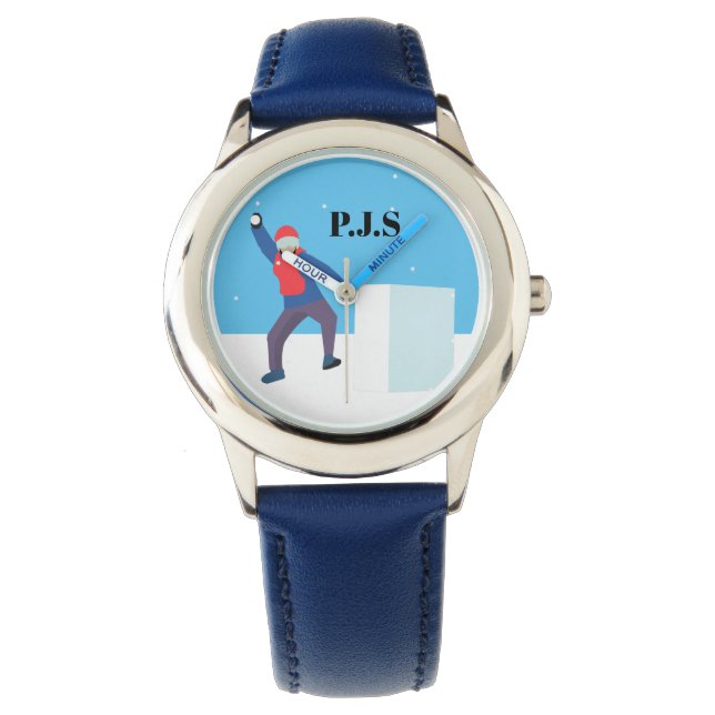 雪花山 腕時計 (正面)