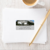 雪花崗岩ドームパノラマアットヨセミテ ラベル (インサイチュ)