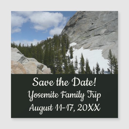 雪花崗岩ドームIIヨセミテ国立公園 (正面)