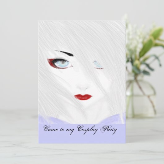 雪芸者 招待状 (スタンド正面)