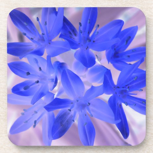 雪衝撃的な青いコルクコースターの栄光 コースター (正面)