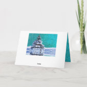 雪装飾用クッション冬エレガント雪 シーズンカード (裏面)