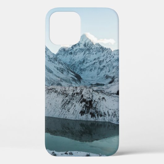 雪覆い山水体近く Case-Mate iPhoneケース (裏面)