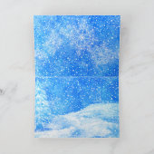 雪解きカード シーズンカード (内部)