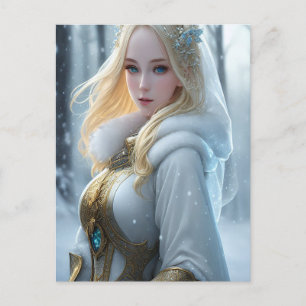 雪誇りを持った日 ポストカード