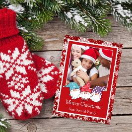 雪赤と白片と格言の写真カード シーズンカード