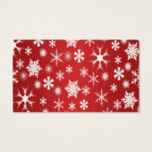 雪赤と白片結婚式の引き出物ラベル (裏面)