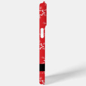 雪赤と白片、お名前、パーソナライズ Case-Mate iPhoneケース (裏面 / 右)