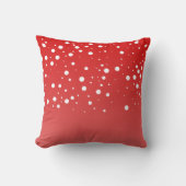 雪赤枕 クッション (正面)