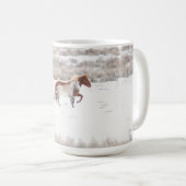 雪走のコーヒーマグで コーヒーマグカップ (正面右)