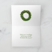 雪遊のアールデコ名魅力的の子 シーズンカード (内部)