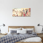 雪遊の中の子ども達 キャンバスプリント (インサイチュ (寝室))