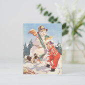 雪遊の中 シーズンポストカード (スタンド正面)