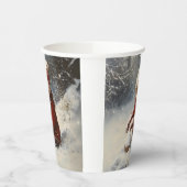 雪遊の中 紙コップ (左)