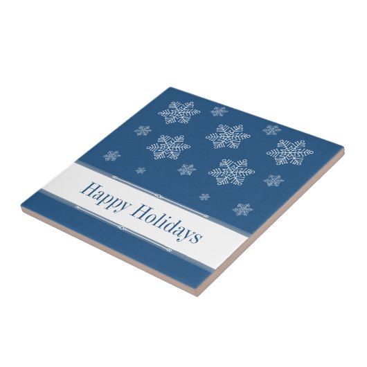 雪遊びタイル青 タイル (側面)