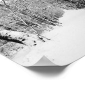 雪道のポスター ポスター (角)