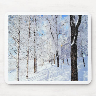 雪道 マウスパッド