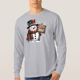 雪長袖Tシャツ Tシャツ