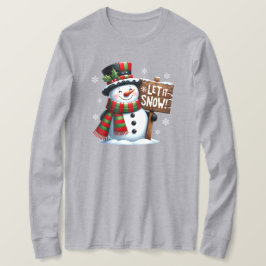 雪長袖Tシャツ Tシャツ