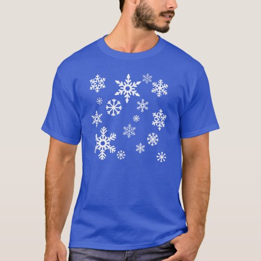 雪降る Tシャツ (正面)