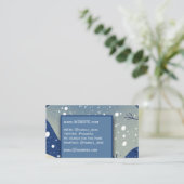 雪除けサービス農村プロフェッショナル幹部 名刺 (スタンド正面)