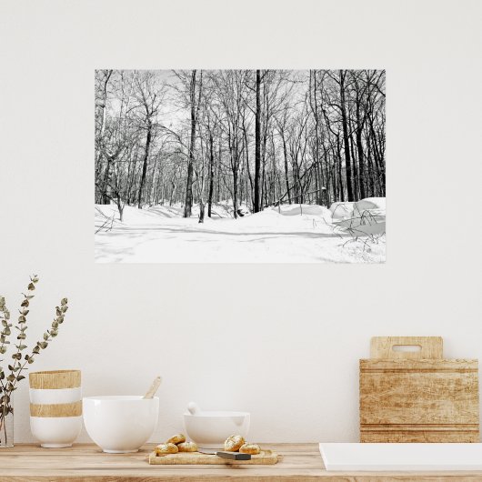 雪隠し ポスター (キッチン)