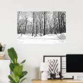 雪隠し ポスター (ホームオフィス)