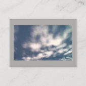 雪雲の名刺 名刺 (正面)