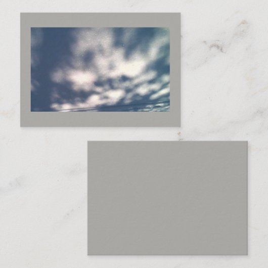 雪雲の名刺 名刺 (正面/裏面)