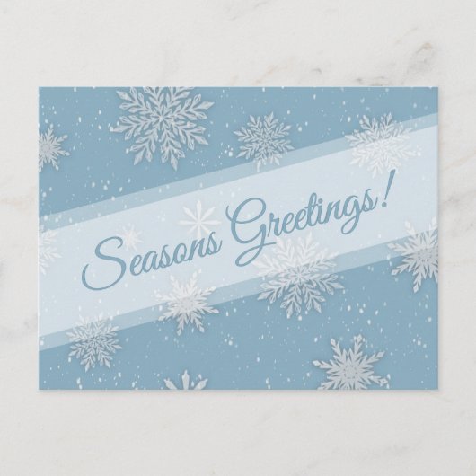 雪青はがき ポストカード (正面)