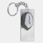 雪顔のハッピーブッダ キーホルダー (正面左)