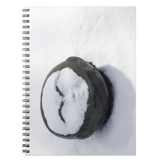 雪顔のハッピーブッダ ノートブック (正面)