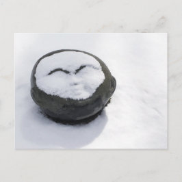 雪顔のハッピーブッダ ポストカード