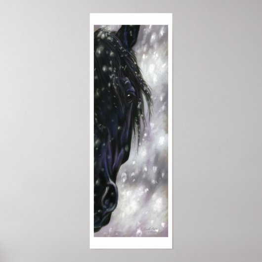 雪顔-プリント ポスター (正面)