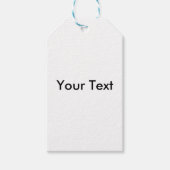 雪飛んでいる草 ギフトタグ (正面)