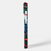 雪飾景色のクリスマスツリー Case-Mate iPhoneケース (裏面 / 左)