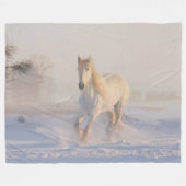 雪馬 フリースブランケット (正面(横))
