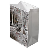 雪魔法23rd St NYC ミディアムペーパーバッグ (裏面アングル)