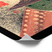 雪鳥の金雉 – 若冲(1900) ポスター (角)